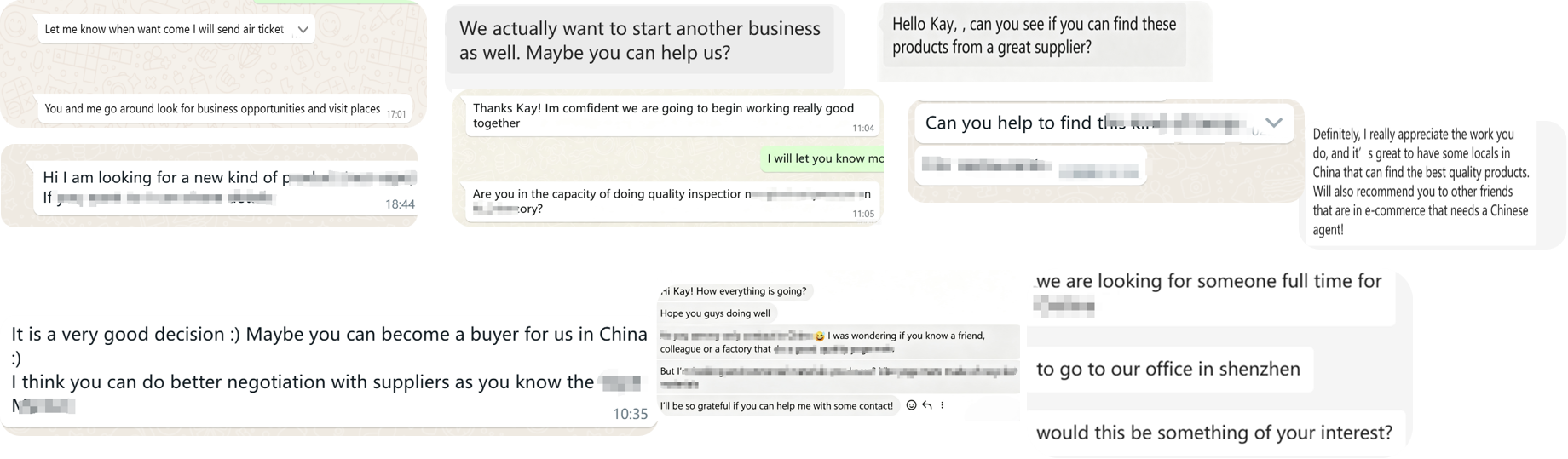 Client messages