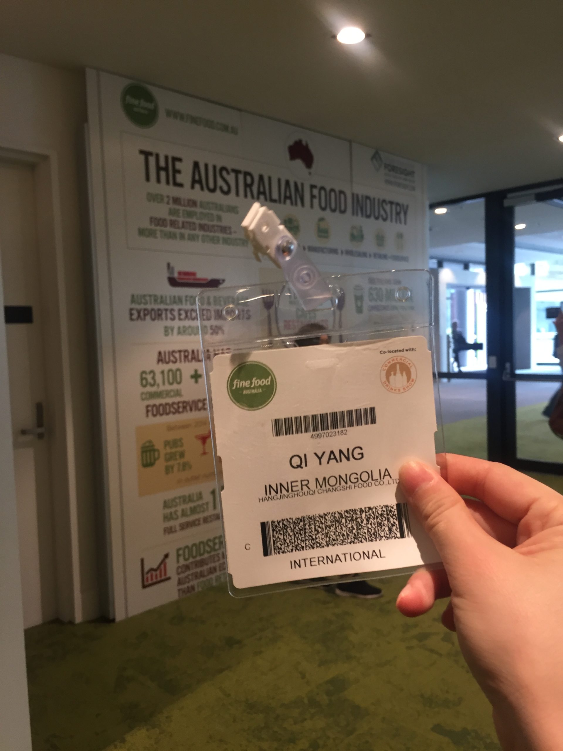 Kay at Sydney Food Expo