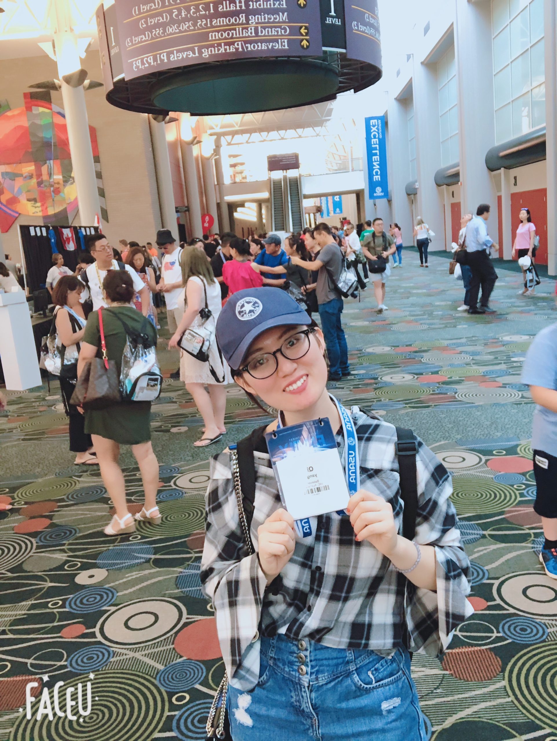 Kay at USA Food Expo